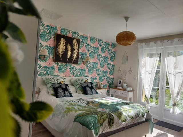 Les Nids De La Baie Bed and Breakfast Favières Buitenkant foto